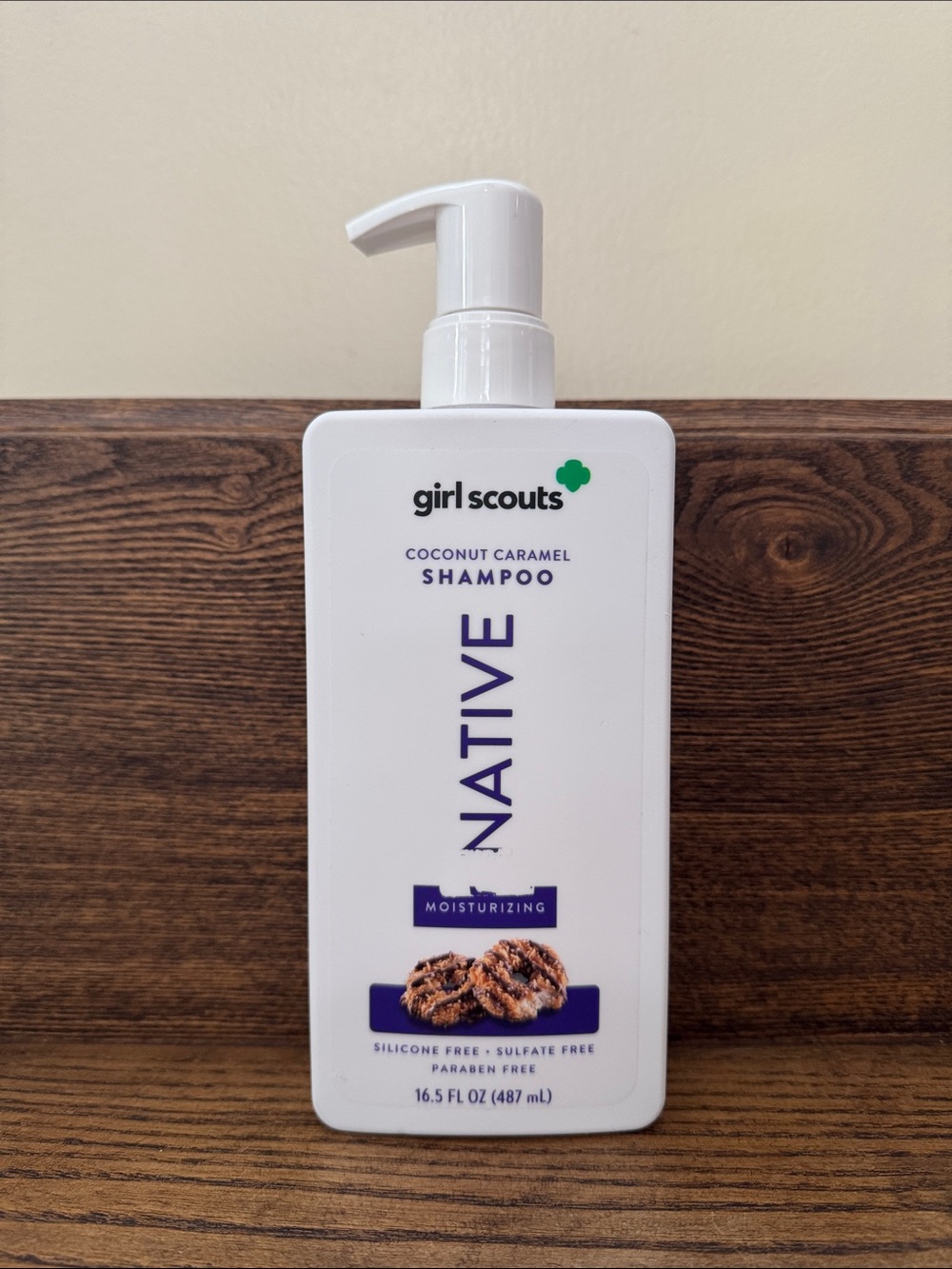 Native Girl Scouts Coconut Caramel Shampoo